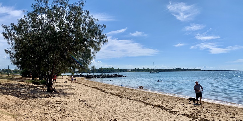 Try water sports at Raby Bay Beach in Brisbane in Australia–One of the best beaches to visit
