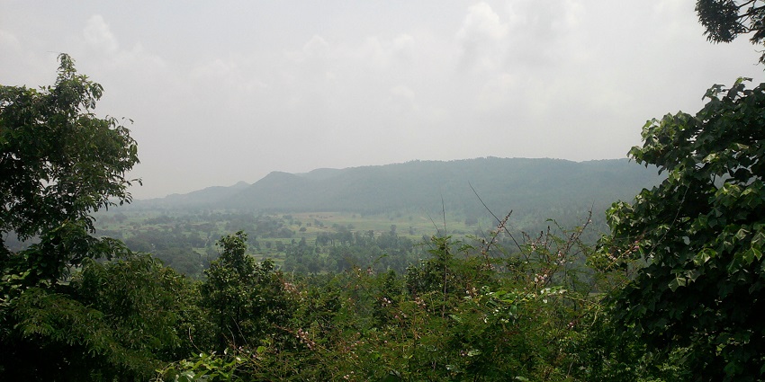 Picturesque trek offering views of valleys and hill stations.