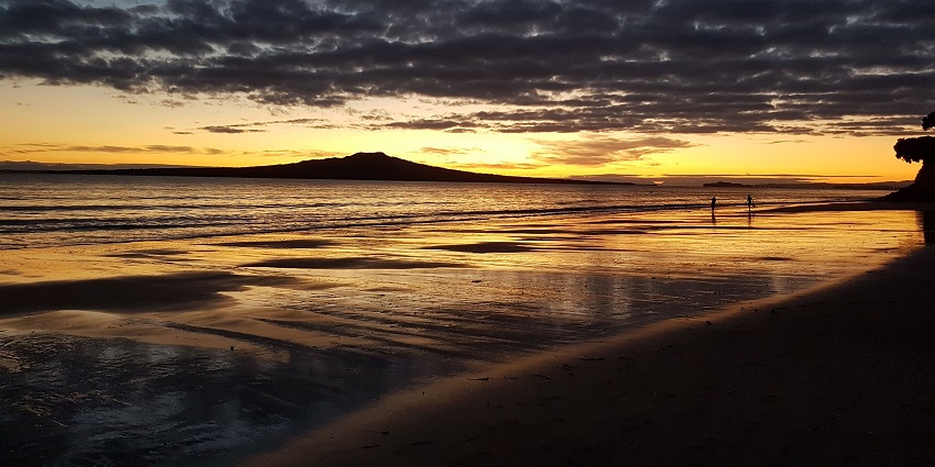 The spectacular views of the island make it an inviting place to visit in Auckland, New Zealand