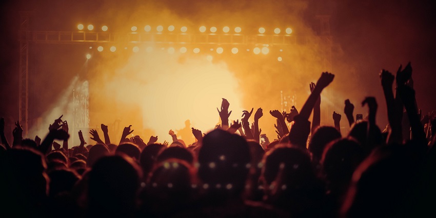 An image showing the view of Rebel, one of the best nightlife spots in Toronto.