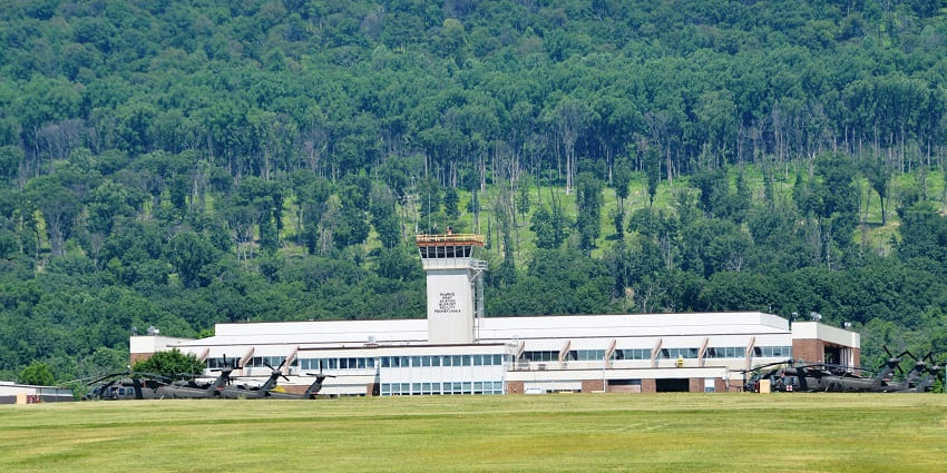 A glimpse of Rene Mouawad Air Base serves as a key military airport in Lebanon.