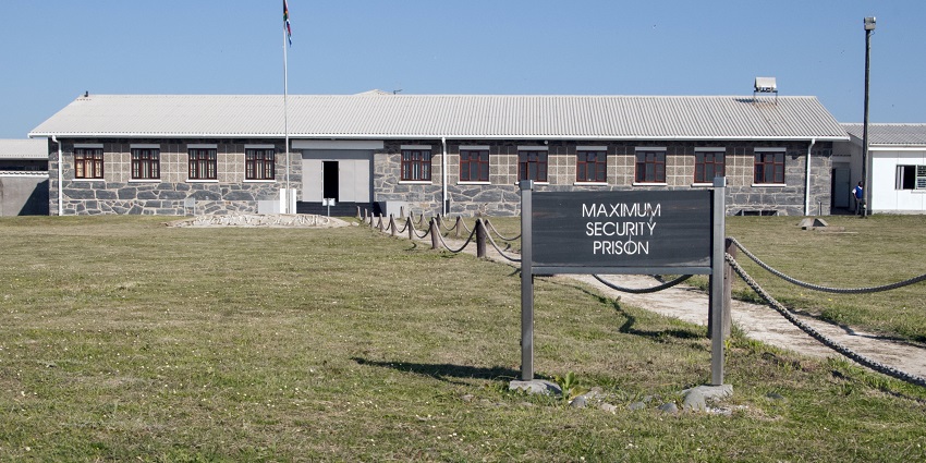 An image of the exteriors of the Robben Island Museum which was built in 1997.