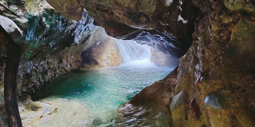 Image of Section of Robber Cave Dehradun Uttarakhand India - places to visit in Dehradhun