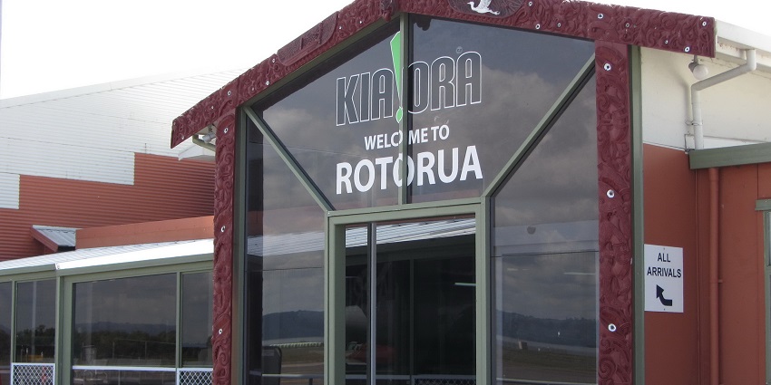 Rotorua Airport is the gateway to geothermal wonders.