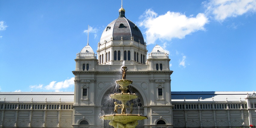 A visit to the UNESCO heritage site, Royal Exhibition Building at Melbourne, Australia.