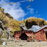 Discover the serenity of the sacred Rudranath Temple nestled in the Himalayas.