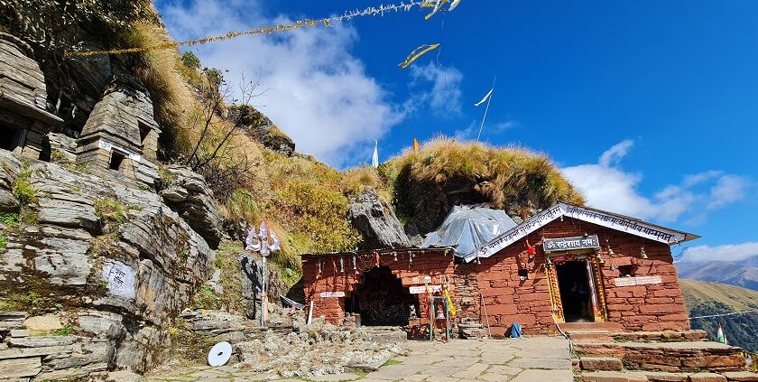 Discover the serenity of the sacred Rudranath Temple nestled in the Himalayas.