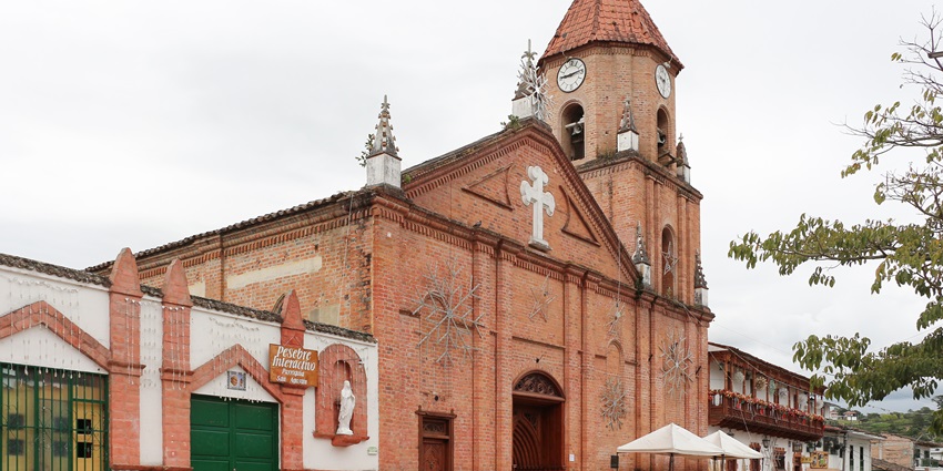 The church of San Agustin among top 10 places to visit in colombia.