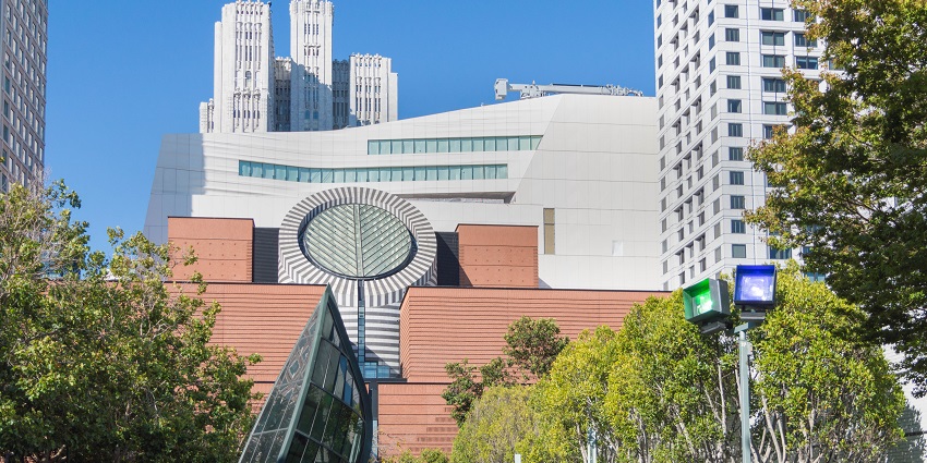A view of art gallery USA, San Francisco Museum of Modern Art (SFMOMA)