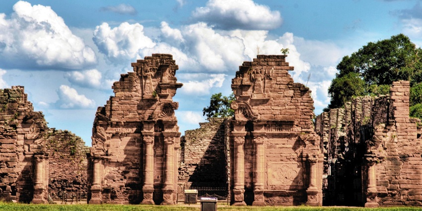 San Ignacio Miní, a famous UNESCO World Heritage Site near Iguazu National Park