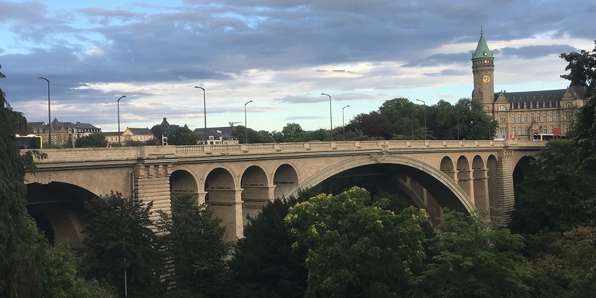Image of the iconic bridge offering stunning views of Luxembourg City