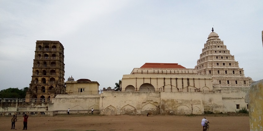 An image of Shivaji Fort, which is one of the most popular forts in Tamil Nadu