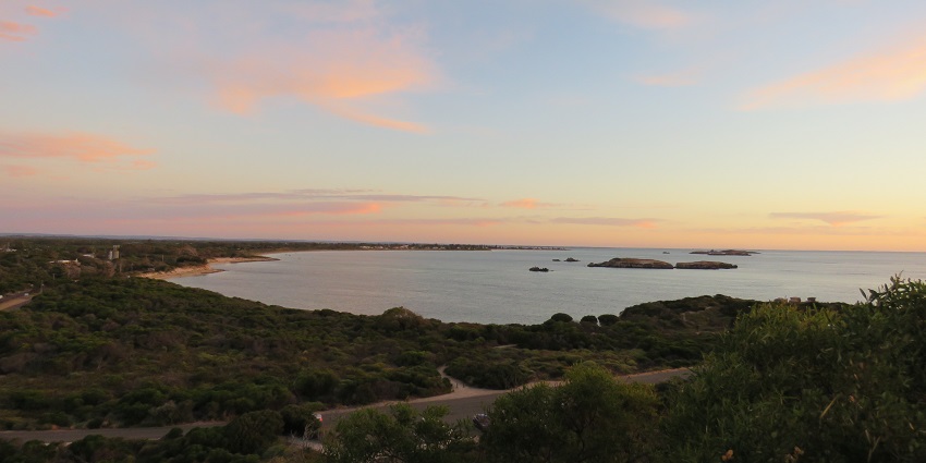 Enchanting sunset view from Shoalwater Islands Marine Park