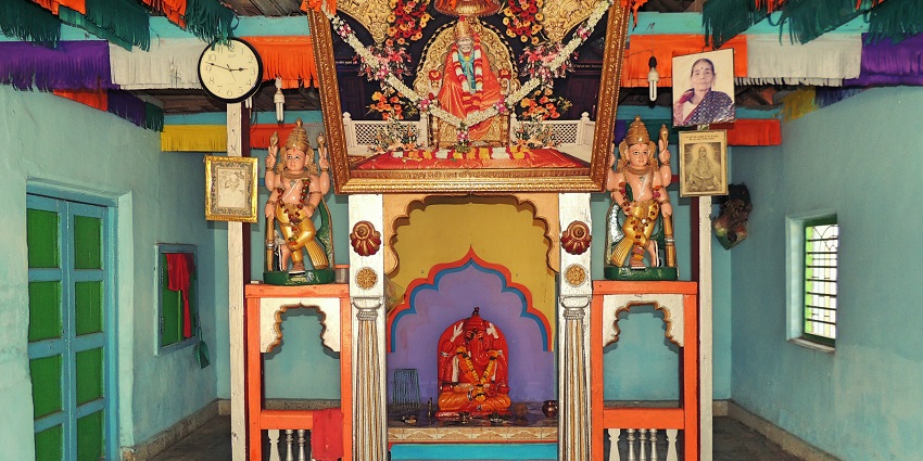 An image of Shree Ganesh Temple, one of the most holy Ganesh temples in Kolkata.