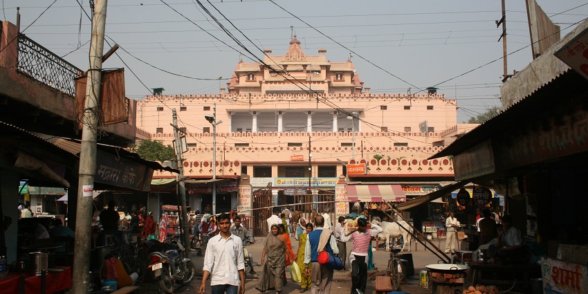 A picture of Shri Krishna Janmabhoomi Temple, one of the best places to visit in Mathura