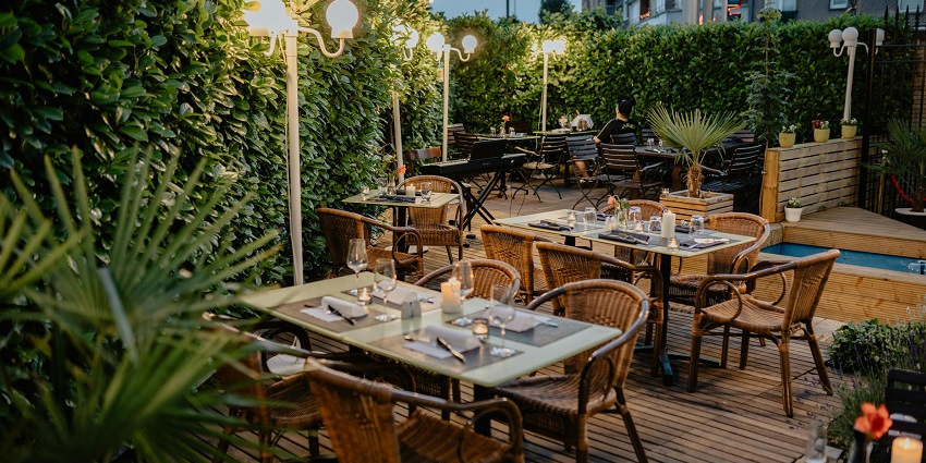 Mid-week vibes await at Sir James van der Merwe, with retro decor and city views.