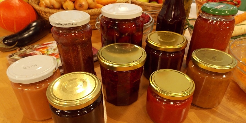 Quiet Market is popular for homemade jams, pickles, and bakery