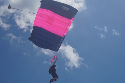 Skydiving in Turkey with stunning views and landscapes.