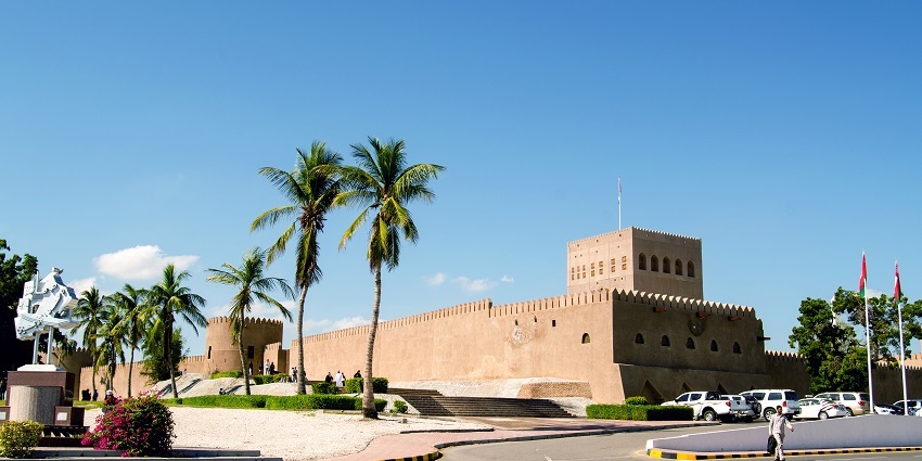 Tourist places in Oman, such as Sohar Fort, offer a glimpse of Omani history
