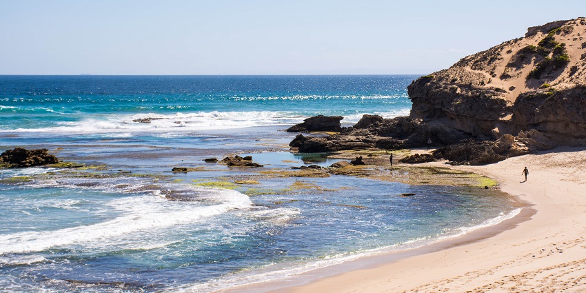 Calm waters, near Hillarys Harbour; ideal for swimming and sightseeing