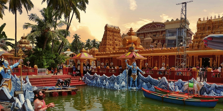 Celebrate Durga Puja at Sri Durga Temple, a key Hindu site
