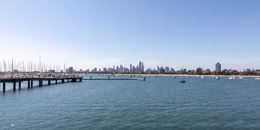Enjoy views from the Kilda Pier, a thing to do in Melbourne while a day out