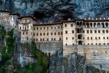 Sumela Monastery, the historic Greek Orthodox site carved into a stunning cliffside