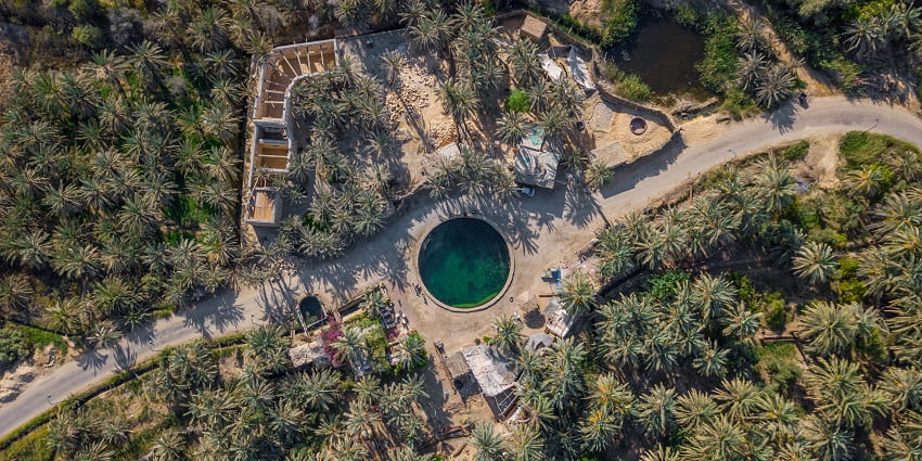 Swim in historical Cleopatra’s Antique Pool with ancient ruins