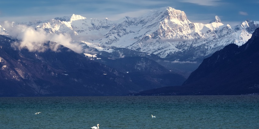 Scenic boat tour offering breathtaking views of the lake.