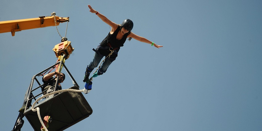 Taupo Bungy in New Zealand is renowned for its scenic views and thrilling water-touch.