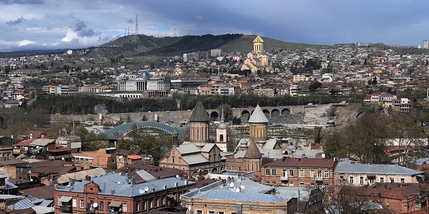 Capital city of Georgia, known for its vibrant culture and history.