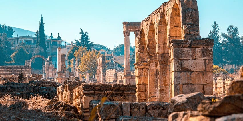 Phoenician temples in Lebanon are dedicated to the healing god Eshmun