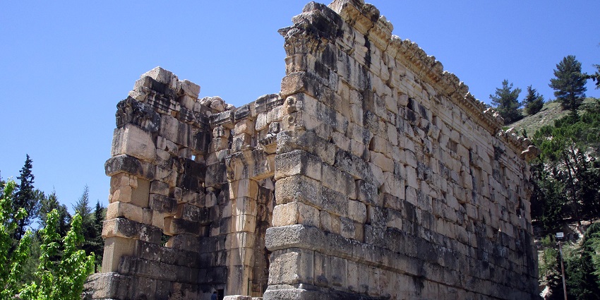 Lebanon temples with intricate carvings and historical significance