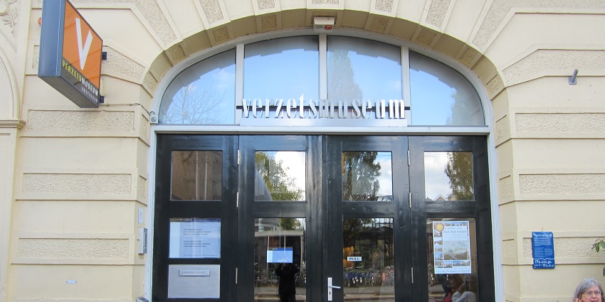 Museum showcasing Netherlands' WWII resistance history and artefacts.