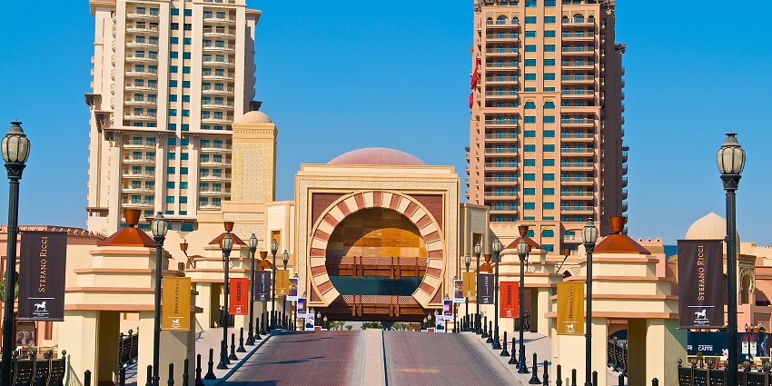 The Pearl Qatar is among the best places to visit in Doha with high-end shopping, dining, and waterfront views.