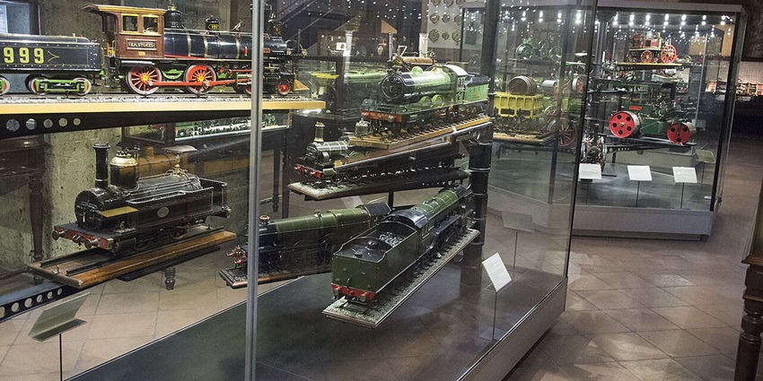 Industrial museum showcasing technology, transportation, and historical mechanical inventions.