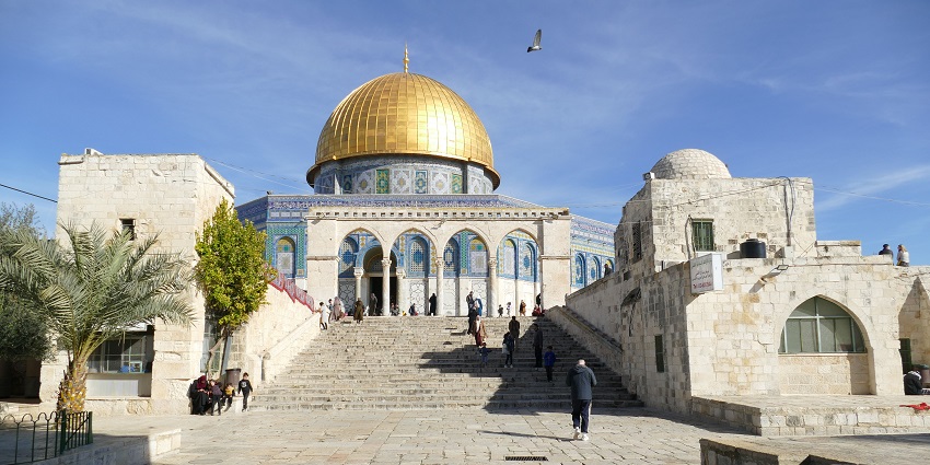 Sacred Hill houses key religious sites. one of the most iconic places in Israel
