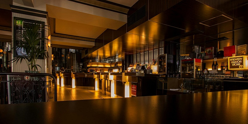 The Triffid club is the most famous place to hang out at night in Brisbane, Australia.