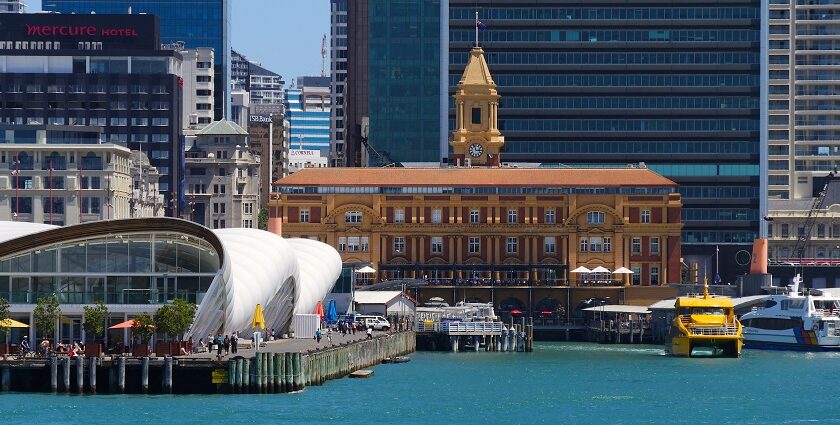 A scenic view of Auckland’s skyline, highlighting popular things to do in Auckland.