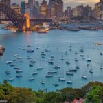 A beautiful picture of Sydney skyline at dusk time–Things to do in Sydney, Australia