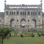 A beautiful view of the Bara Imambara, visiting this is one of the best things to do in Lucknow.