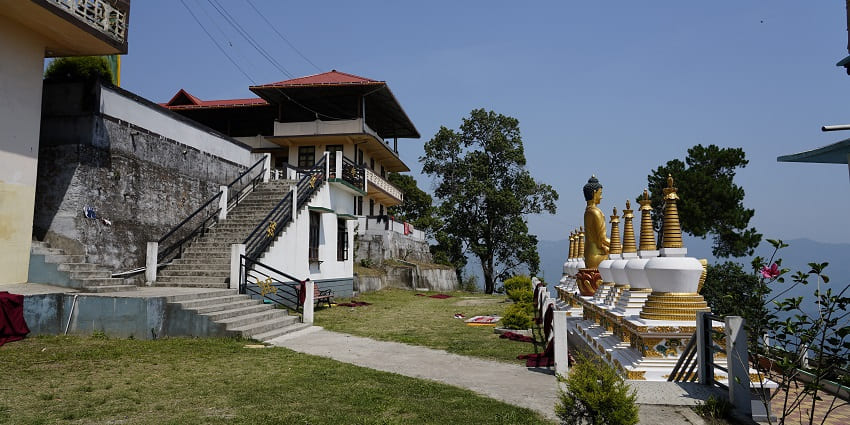Thongsha Gumpha is a spiritual place to be visited near Neora Valley National Park