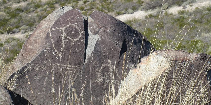 Three Rivers Petroglyph Site, popular destination near White Sands National Park.