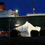 An image of the Titanic Museum in Branson, Missouri, featuring a replica ship facade and grand entrance.