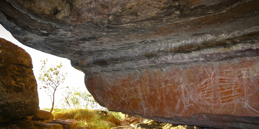 Majestic view of Ubirr Rock Art Site, place to visit near Kakadu National Park