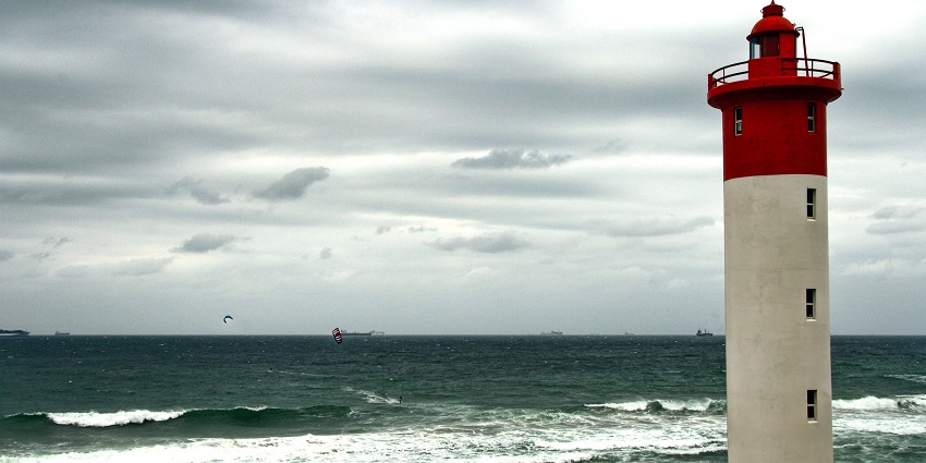 Capturing the essence of South African beaches from Umhlanga Lighthouse