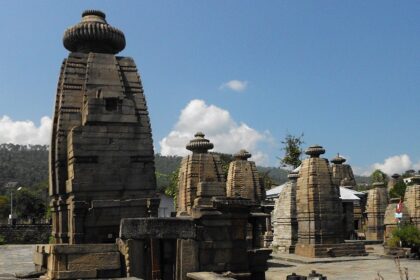 The unique and traditional architecture of Uttarakhand temples.