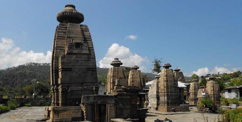 The unique and traditional architecture of Uttarakhand temples.