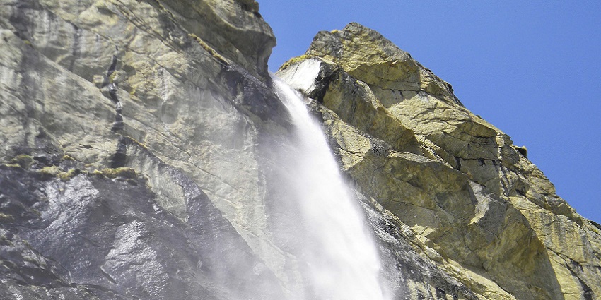 Vasudhara Falls is a stunning waterfall located near Badrinath