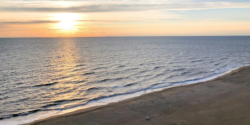 One of the best places to travel is the Virginia Beach oceanfront, boardwalk, and hotels.